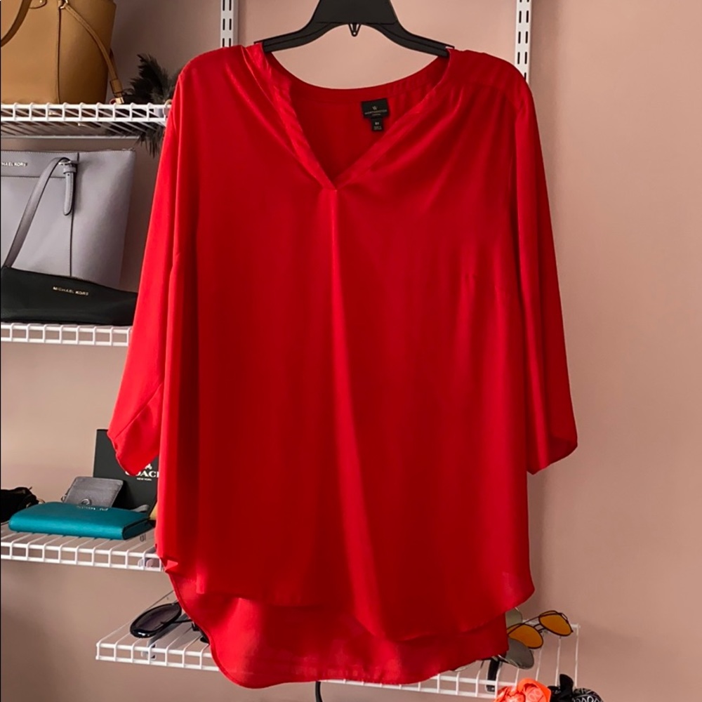 Women’s Red Blouse